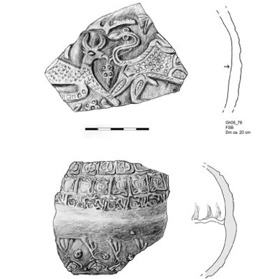 archäologische Zeichnungen