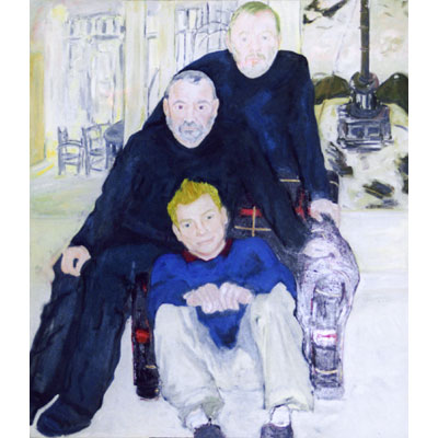 Portraitmalerei, Ölgemälde 1,80 x 1,60 m