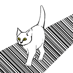 Animation, Catwalk, digitalisierte Zeichnung, animierter Screensaver