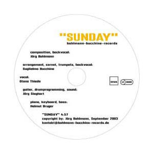 CD-Cover und Labelgestaltung für eine junge Musikproduktion