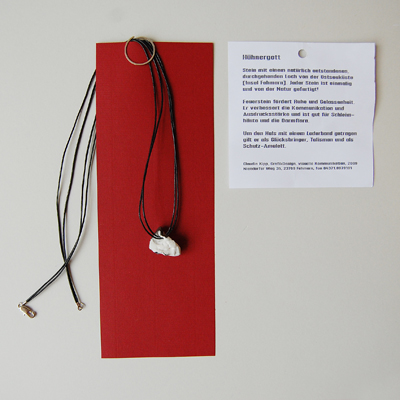 Hühnergottkette, Schmuck aus dem Meer