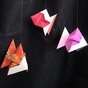 Koi-Karpfen, Origami-Workshop