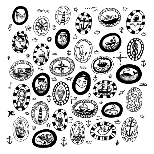 Grüße vom See, Illustration