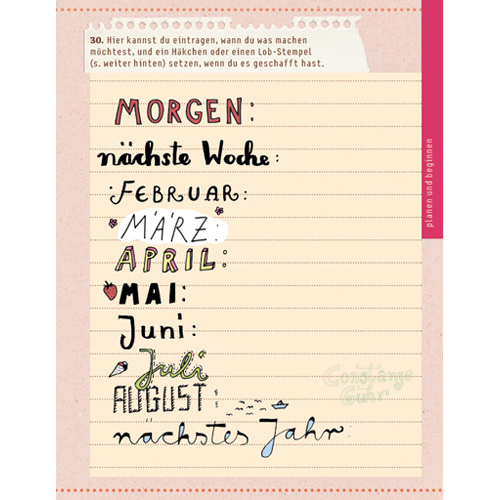 Buch: Du schaffst das!, Handlettering