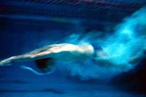 swimmer, Mono-Flossenschwimmer