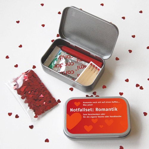 Notfallset Romantik, Geschenkideen