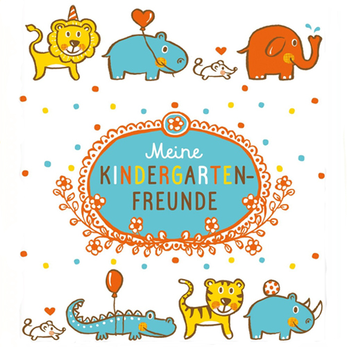 Meine Kindergartenfreunde, Illustrationen für ein Kinderbuch