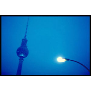 Berlin bei Nacht, Fernsehturm am Alexanderplatz
