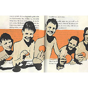 Bemaltes Buch, Illustrationen