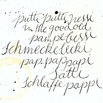 Handlettering und Kalligrafie
