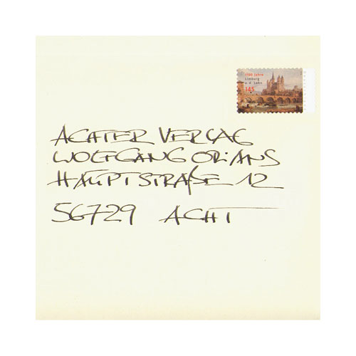 Adressen mit der Hand schreiben, Handlettering