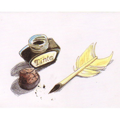 Detailzeichnung, Niels Stensen schreibt, Illustrationen