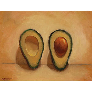 Avocado, Foodmalerei