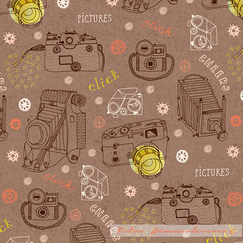 Cameras, Fotoapparate im Rapport, Illustrationen