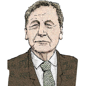 Wolfgang Clement, Porträtzeichnungen nach Fotovorlagen