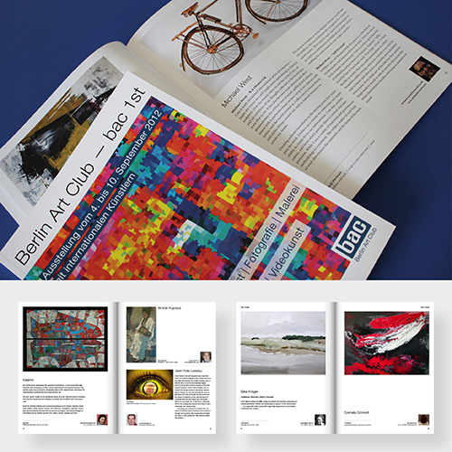 Gestaltung eines Kunstkatalogs
