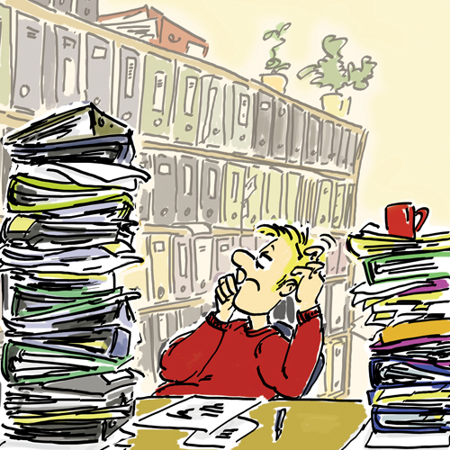 Der Sammler, Comic und Cartoon