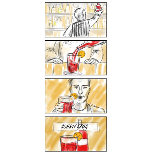Storyboards - Diensleistungen für Film und Fernsehen