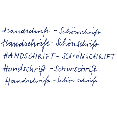 handschriftliche Gestaltung eines Spruches von Ephraim Kishon