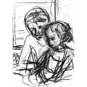 Porträtauftrag: Frau mit Kind