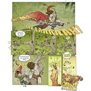 Dschungeliebe, ein Schwulen-Comic-Heft