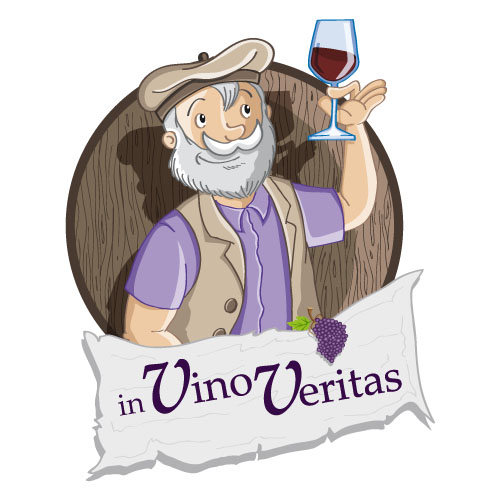 freie Illustration - Sympathiefigur Weinladen