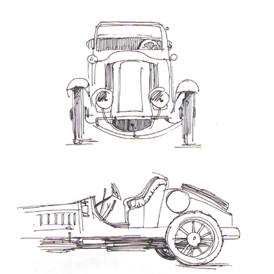 Oldtimer, Illustrationen