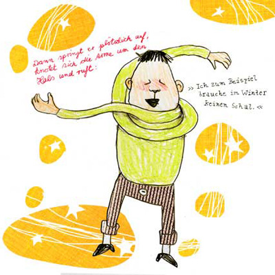 Illustrationen für Kinderbücher: Cover eines Bilderbuches