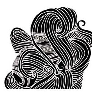 Schäm dich!, Haare als Metapher für Schamgefühl, freie Illustration