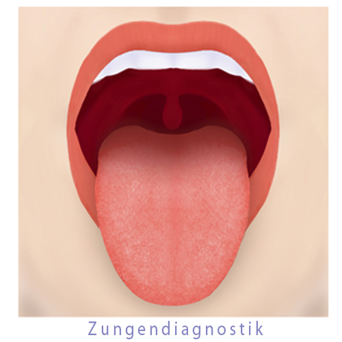 chinesische Zungendiagnostik, Illustrationen für den medizinischen Bereich
