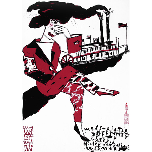 Ausstellungsplakat für Wismar