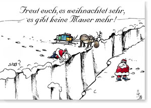 deutsch-deutsche Weihnachten, ohne Mauer?