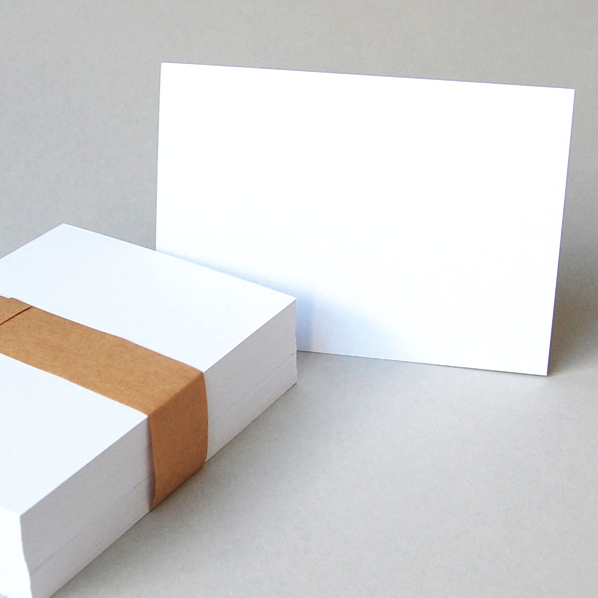 Blankopostkarten DIN A6 aus weißem Karton