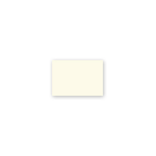 blanco Tischkarten altweiß glatt, ca. 4 x 6 cm