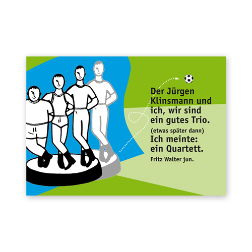 Fussball Postkarten