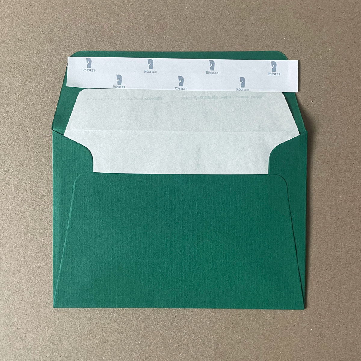 tannengr&uuml;ne Umschl&auml;ge B6, Paperado