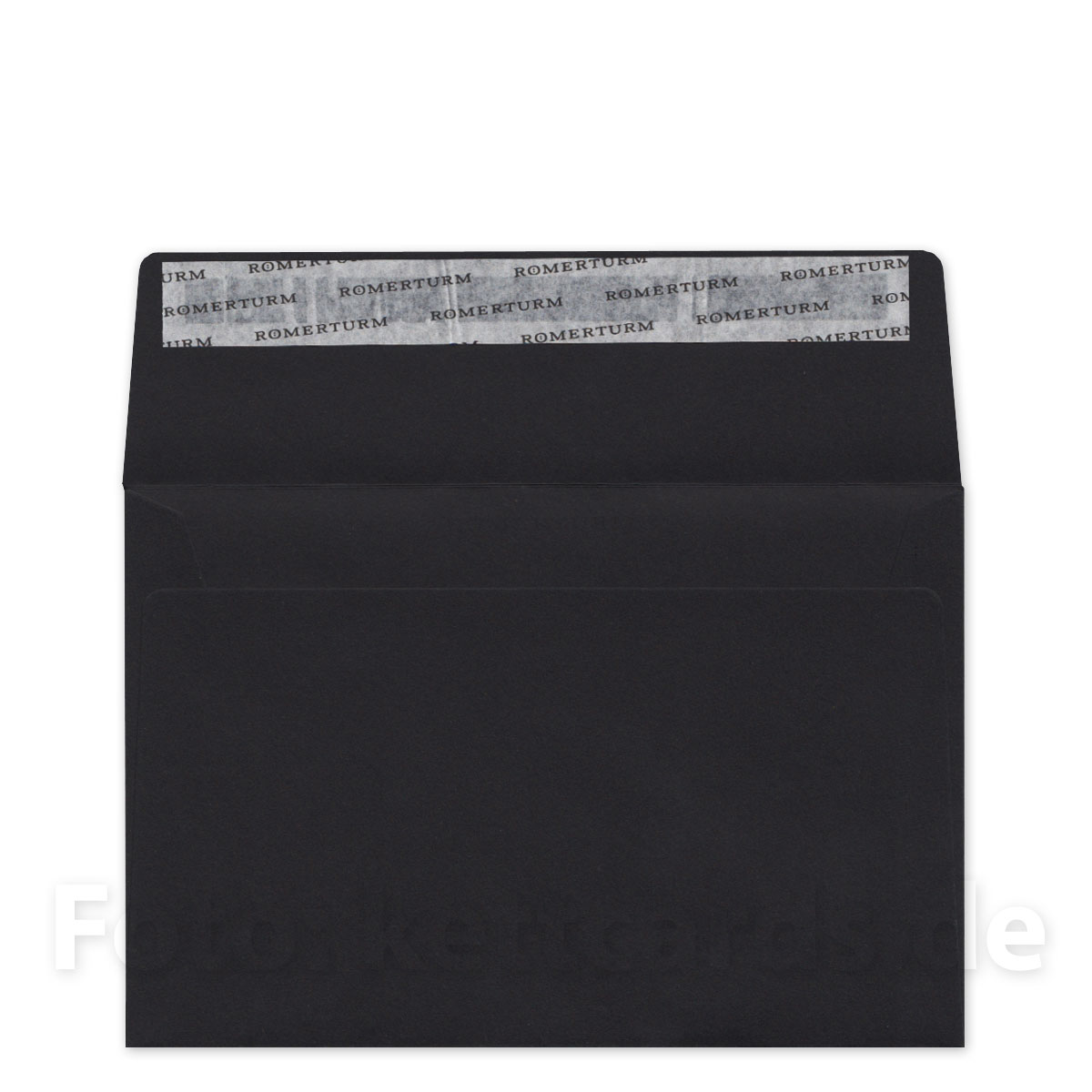 hochwertige schwarze Recycling-Kuverts DIN B6, haftklebend