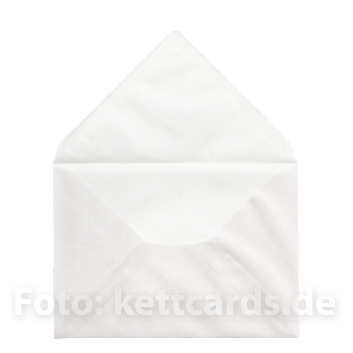 transparente, nassklebende Umschläge, DIN C6