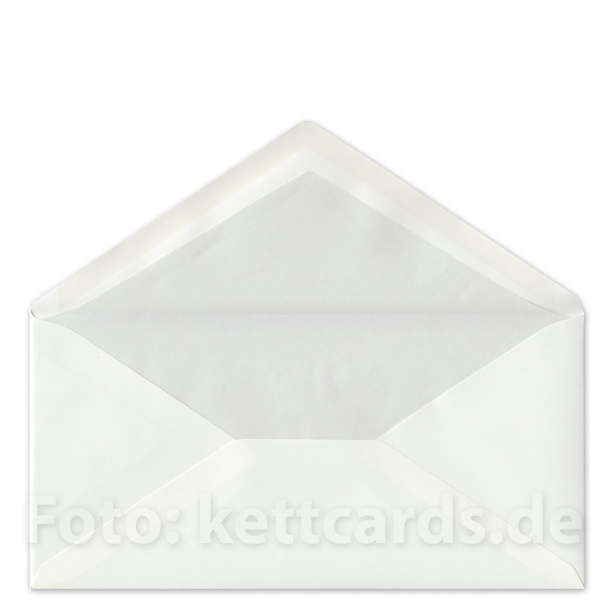edle gefütterte DIN lang Kuverts