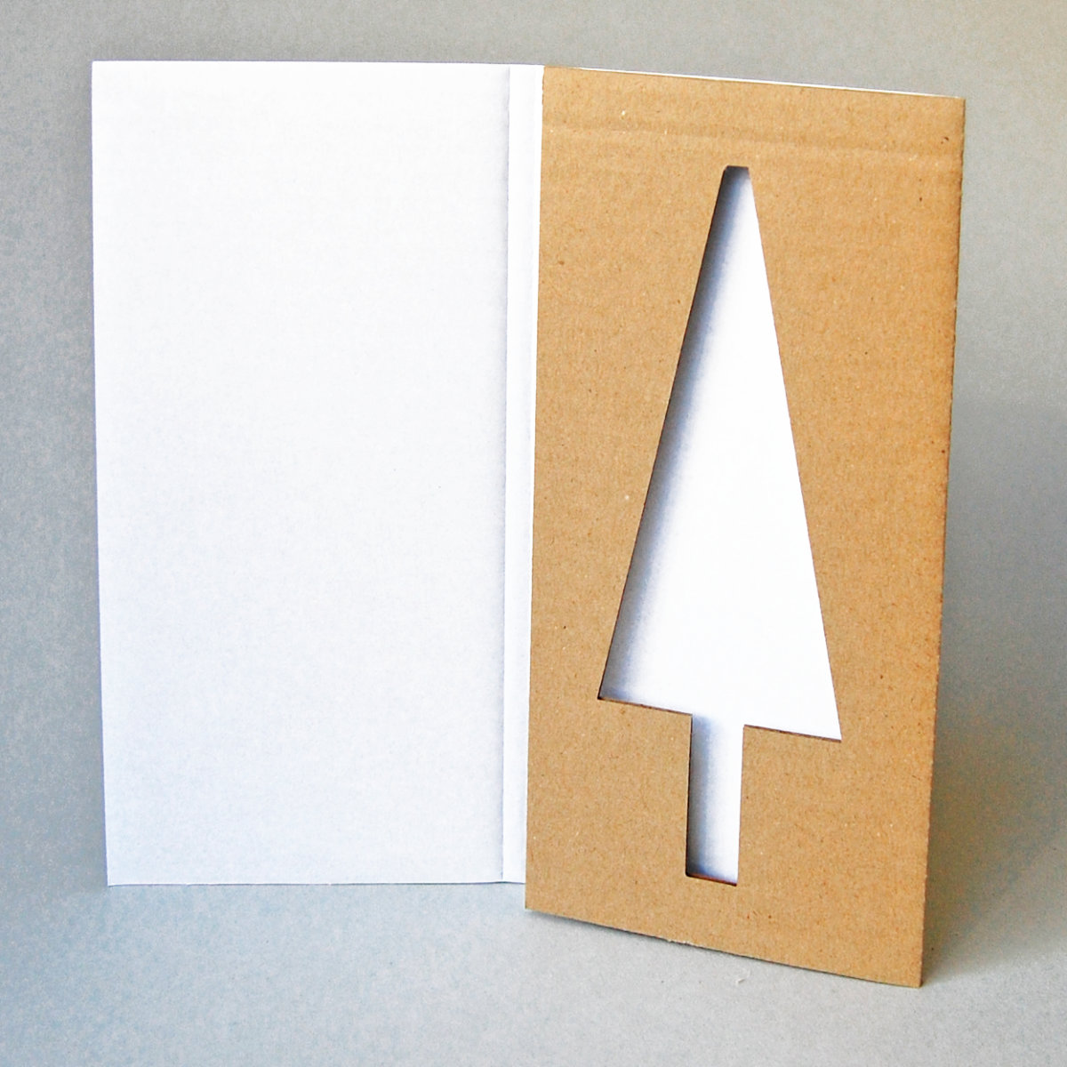 Design-Weihnachtskarten mit Wunderkerze