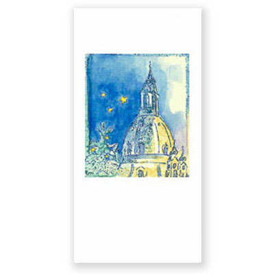 Weihnachtskarten: Dresdner Frauenkirche