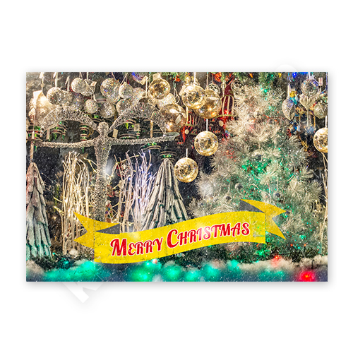 Merry Christmas, Retro-Weihnachtskarten