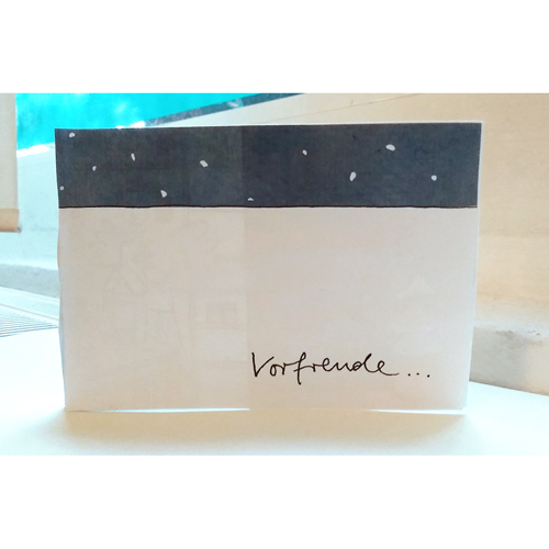 Vorfreude - schöne Weihnachtskarten