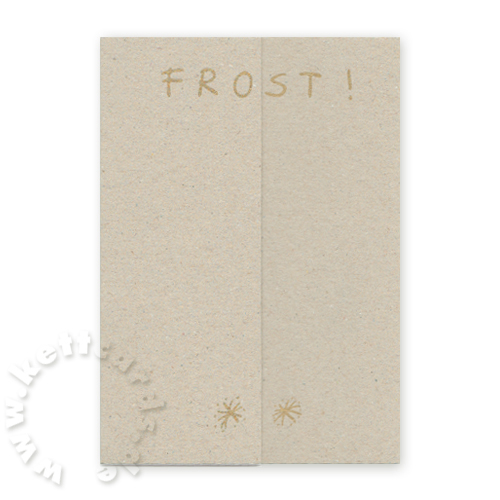 Frost! - Weihnachtskarten mit interessanten Effekten