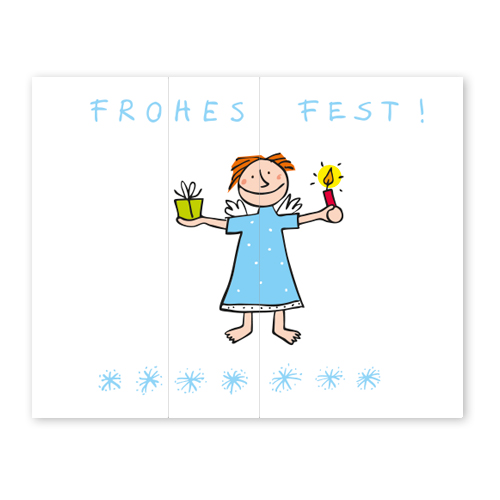 Frohes Fest! - Weihnachtskarten mit überraschendem Effekt