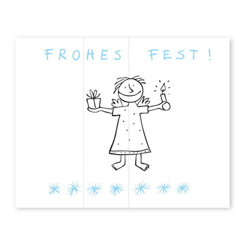 Frohes Fest! - Weihnachtskarten mit interessanten Effekten