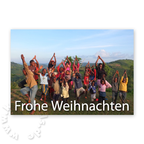 Gleichgewicht und Freude, Spendenkarten für Weihnachten