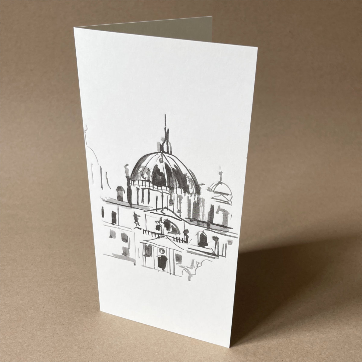 Klappkarten: Berliner Dom, Karten für Glückwünsche, die Konfirmation, Weihnachten, Trauerfälle ...