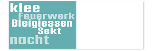 aufgeklappte Innenseite der Neujahrskarte