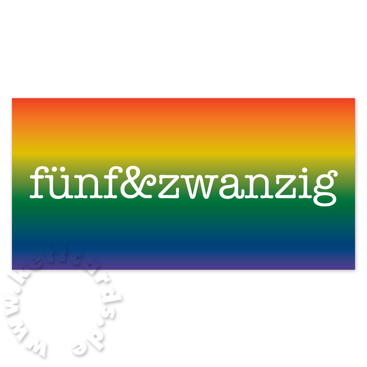 fünf & zwanzig - Neujahrskarten